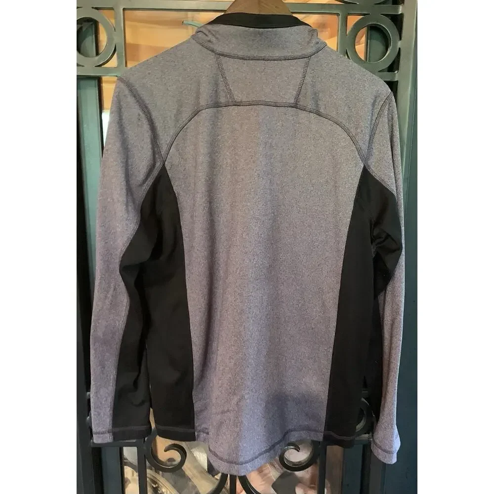 The North Face Men's 1/4 Zip Color Block Pullover Size M Hiking Camping